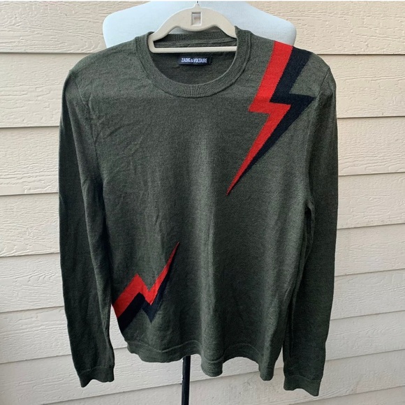 🔥SOLD🔥Zadig & Voltaire Kennedy Bis Sweater Wool - Picture 2 of 5